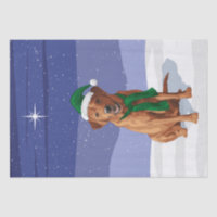 Fox Red Labrador Retriever Christmas Dog