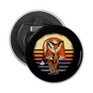 Fox Retro Bottle Opener
