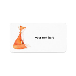Fox Return Address Label