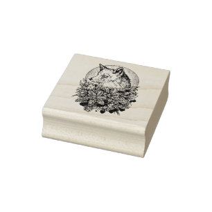 Fox Rubber Stamp