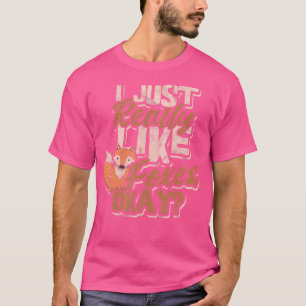 Fox s s For Men Foxes Smart And Women T-Shirt