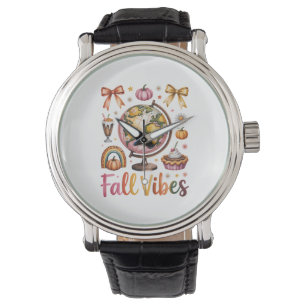 Fox Shirt Country Pumpkin Watch