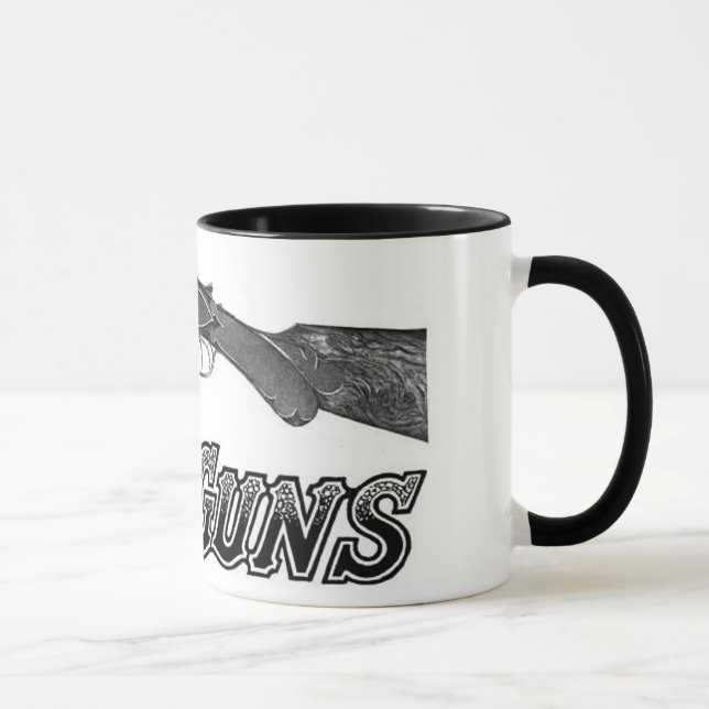 Fox shotgun mug (Right)