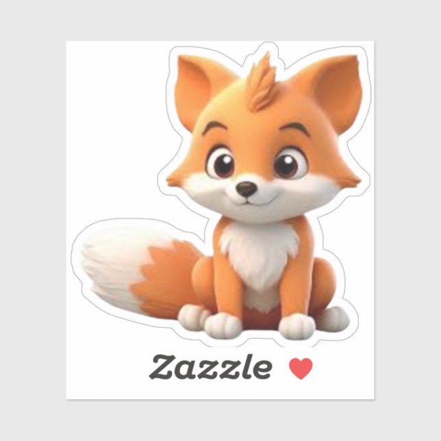 Fox Sticker (Sheet)