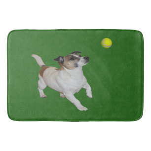 Fox Terrier Ball Trance, Memory Foam Bathmat