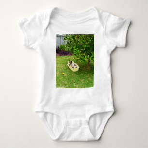 Fox Terrier Bathtime, Baby Bodysuit