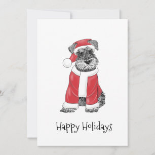 Fox Terrier Christmas Card
