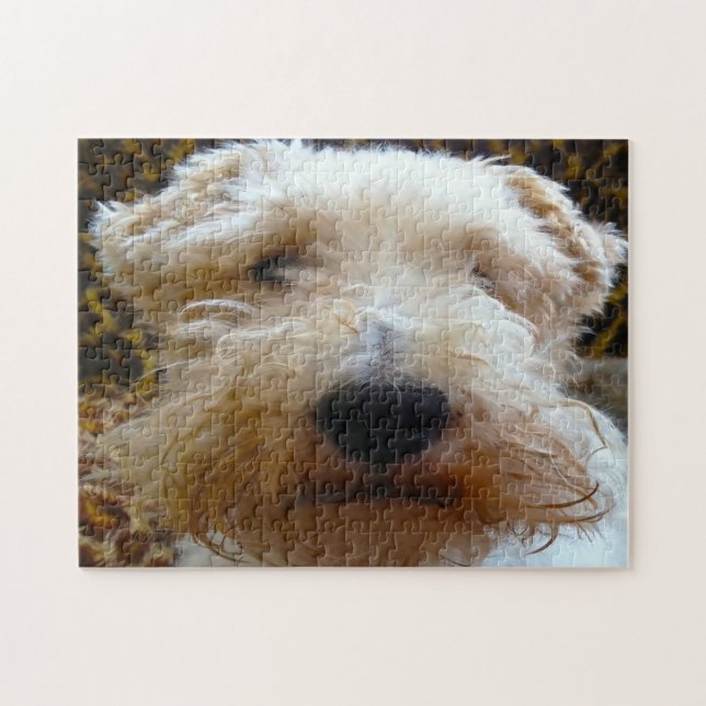 Fox Terrier Dog. Jigsaw Puzzle (Horizontal)