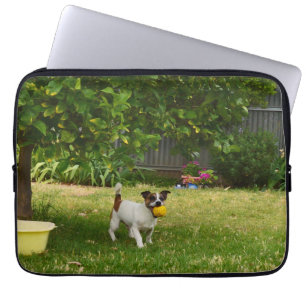 Fox Terrier Happy Days, Laptop Sleeve