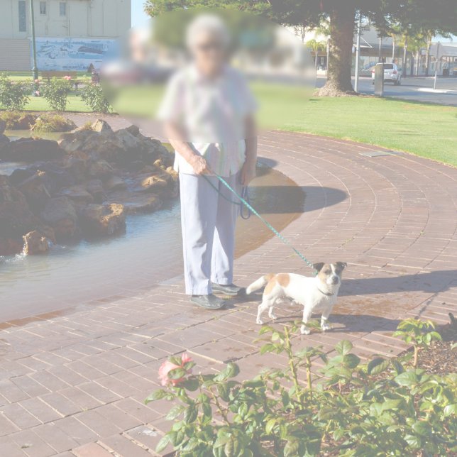 Fox Terrier Happy Days, Memory Foam Bathmat (Creator Uploaded)