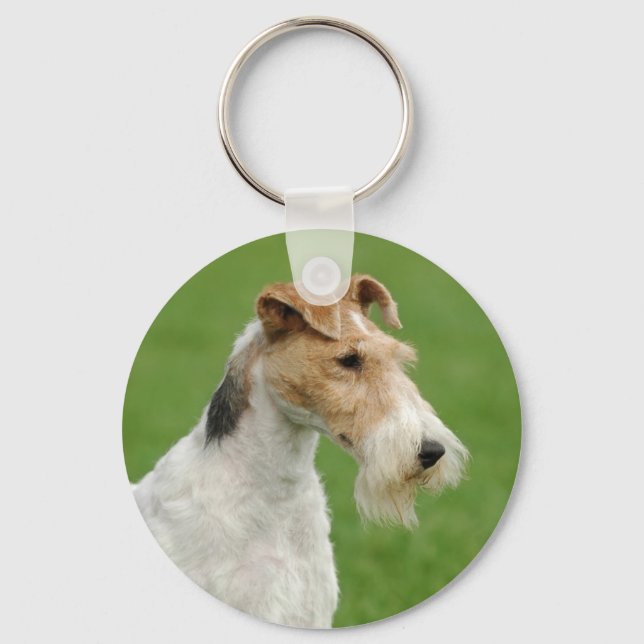 Fox Terrier Keychain (Front)