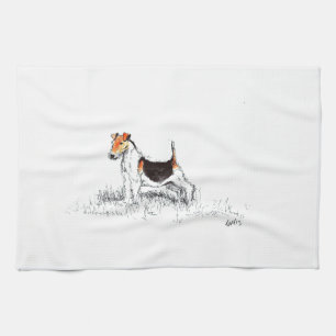 Fox Terrier Kitchen Towel