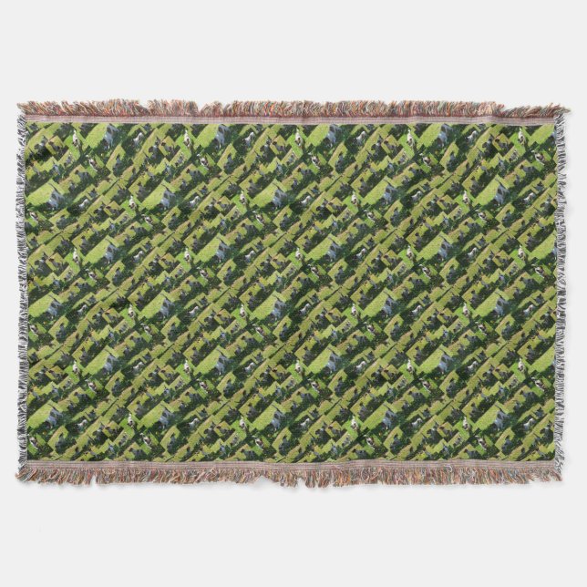 Fox Terrier, The Hard Day, Throw Blanket (Front)