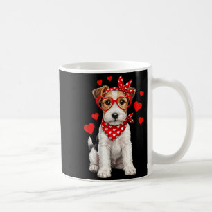 Fox Terrier Valentines Day Wirehaired Dog Lover He Coffee Mug