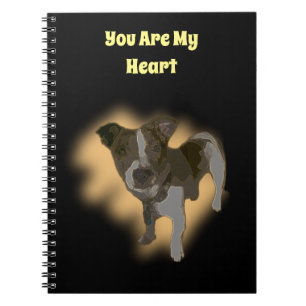 Fox Terrier Watercolor, Notebook