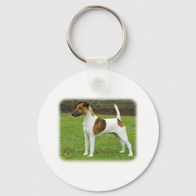 Fox Terriers 9T072D-126 Keychain (Front)