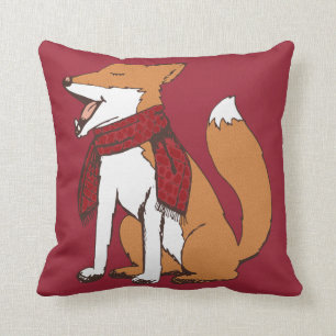 Fox Throw Pillow