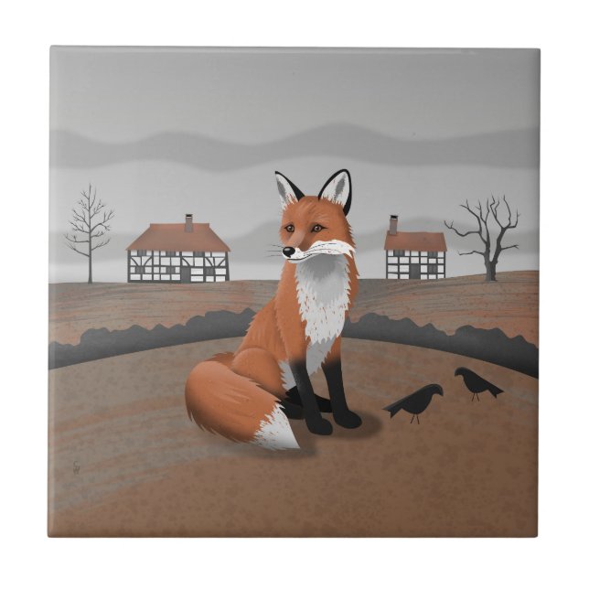 Fox Tile (Front)