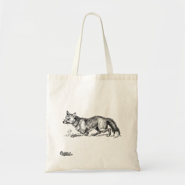 Fox Tote Bag (Front)