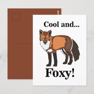 Fox Wild Animal Foxy Postcard