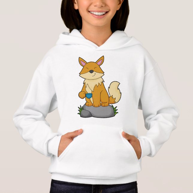 Fox with Coffee cup (Front)