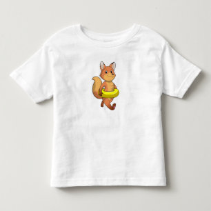 Fox with Lifebuoy Toddler T-shirt