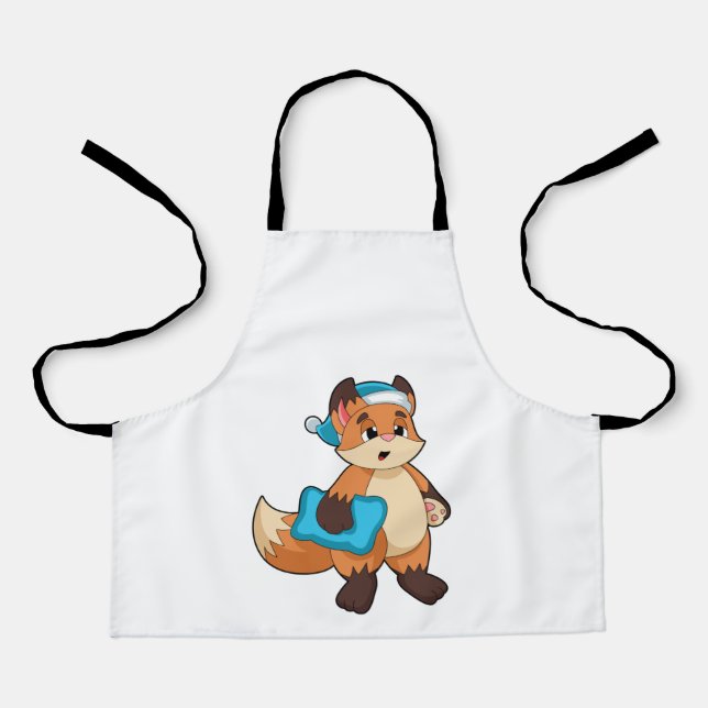 Fox with Nightcap Apron (Front)