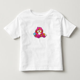 Fox with Pillow and Blanket Toddler T-shirt