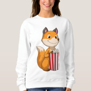 Fox with Popcorn Sweatshirt