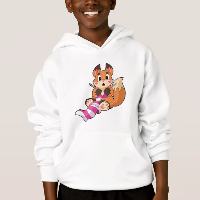 Fox with Scarf (Devant)