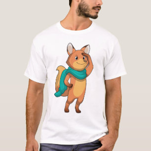 Fox with Scarf T-Shirt
