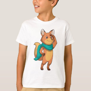 Fox with Scarf T-Shirt