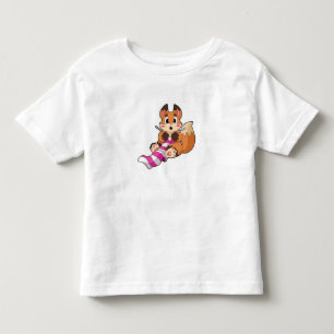 Fox with Scarf Toddler T-shirt