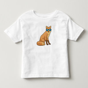 Fox with Sunglasses Toddler T-shirt