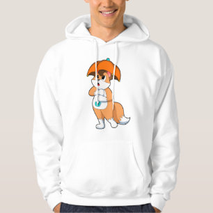 Fox with Umbrella Hoodie