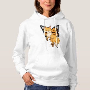 Fox with Wing Hoodie