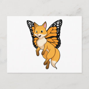 Fox with Wing Postcard
