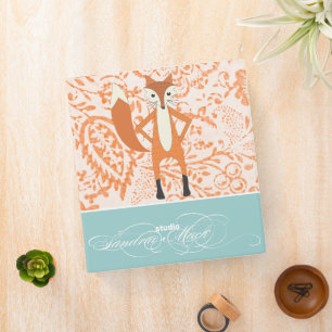 Fox with your logo here binder