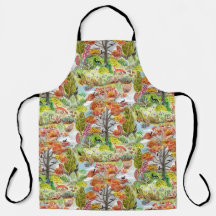 Fox Woodland Apron