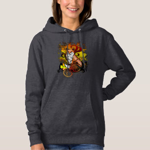 Fox Woodland Women’s Hoodie in Cozy Autumn