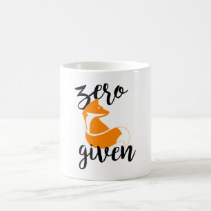 Fox zéro donné - blanc tasse de classique de 11