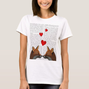 Foxes in Love T-Shirt