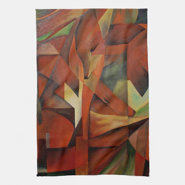 Foxes Kitchen Towel (Vertical)