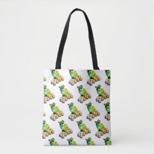 Foxes pattern All-Over-Print Tote Bag