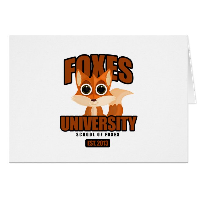 Foxes University (Front Horizontal)