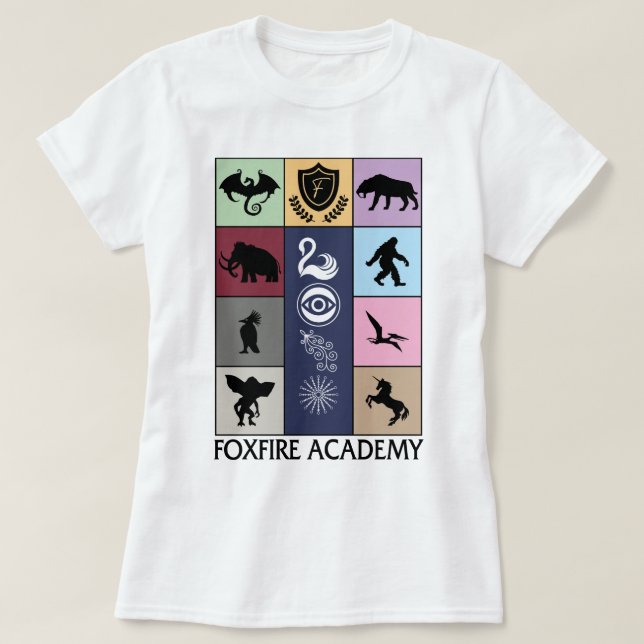 Foxfire Academy Eras Tour KOTLC Book Lover T-Shirt (Design Front)