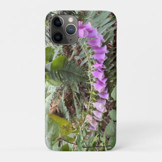 Foxglove flower photo iPhone 11 pro case