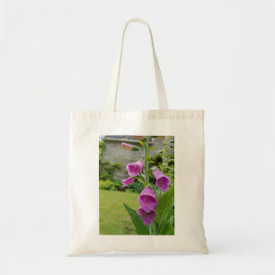 Foxglove Flower Tote Bag