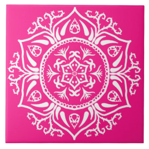 Foxglove Mandala Tile