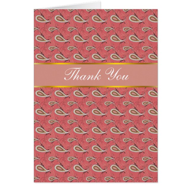 Foxglove Petal Paisley Pattern (Front)